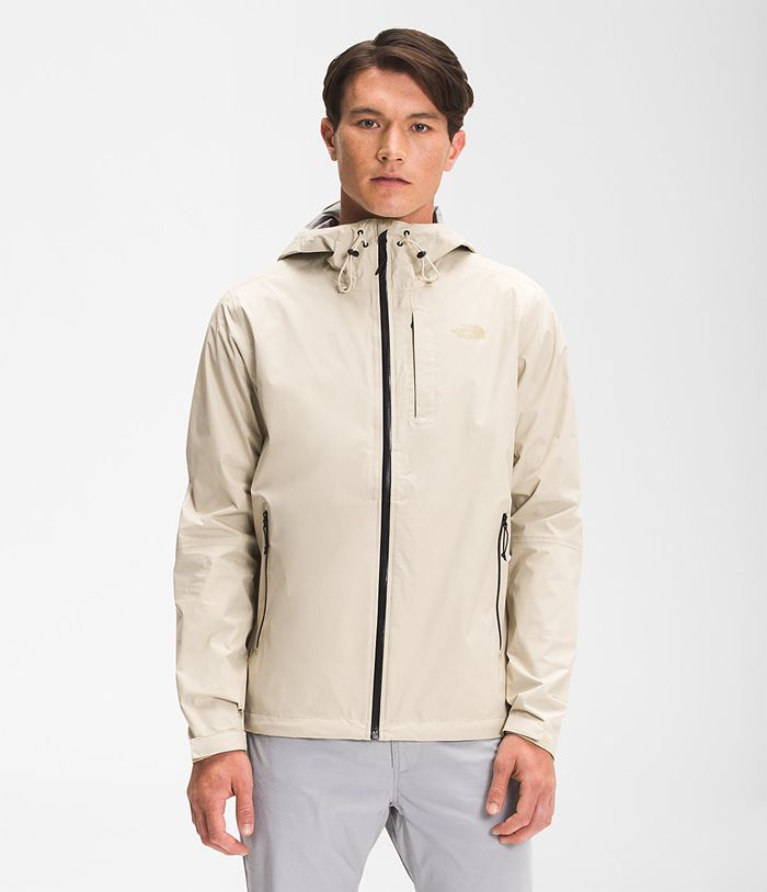 Casaca Impermeable The North Face Hombre Alta Vista Beige - Peru 07135DRWN